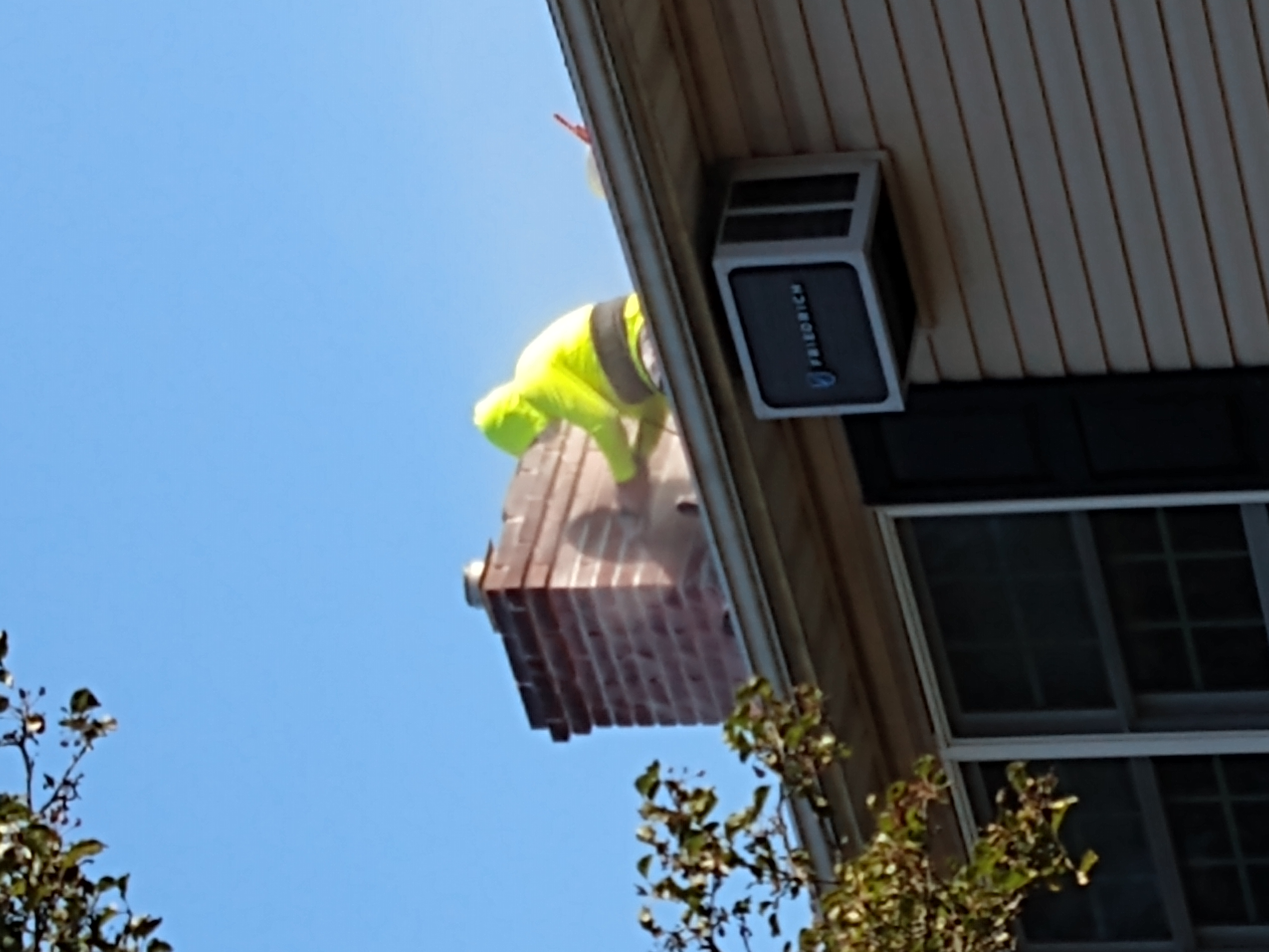 Chimney tuckpointing and mortar repair in Oceanside, New York